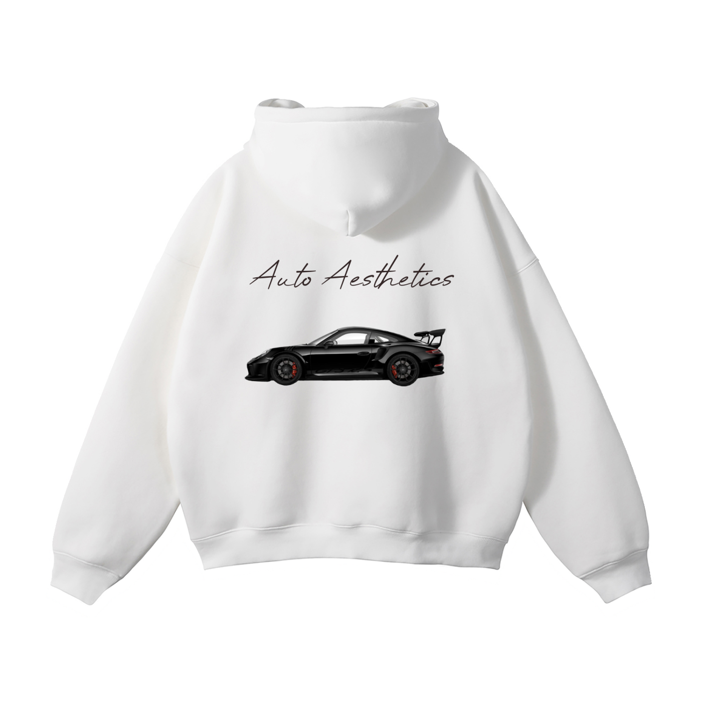 Porsche 911 Gt3 Rs Hoodie White